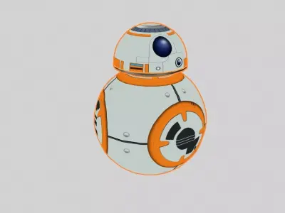 BB8 Animation 3D model