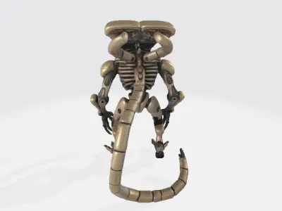 Alien robot 3D model