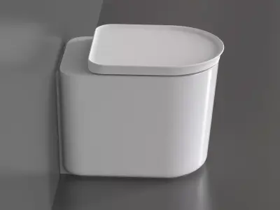WC2 Toilet 3D model