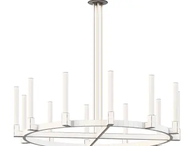 brass crystal chandelier for home lighting RHP23005 3D model