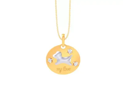 Kids Pendant - 7 3D print model