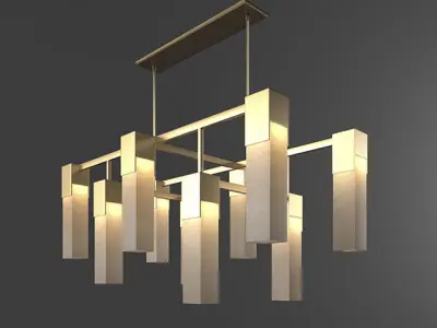 Circa Lighting-Covet Large Chandelier 3D model
