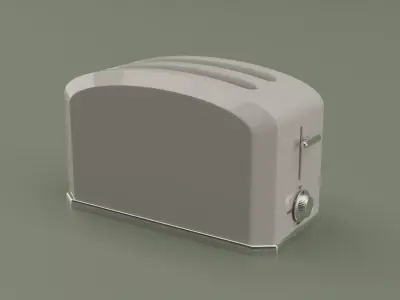 Classic toaster Free 3D model