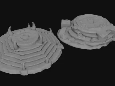 Stone Portal 3D model