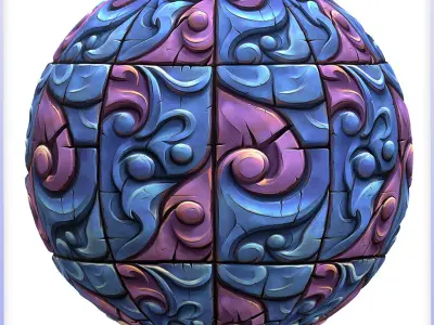 Stylized Wall Seamless Texture Texture 62