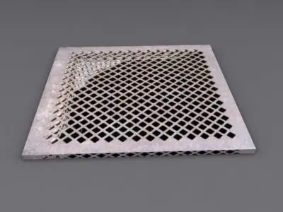  Sewer Grate 4 3D model