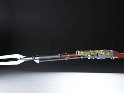 Mandalorian Sniper  3D model