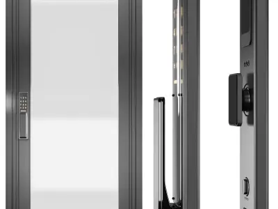 Interior Door - Smart 3D model