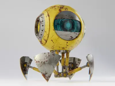 EYE ROBOT 3D model