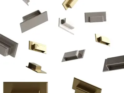 Handle Model Hm1013 By The Beardmore Collection 3D model