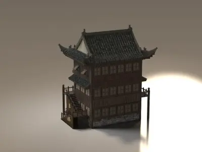 Ancient buildings Chinese Ancient buildings 3D model