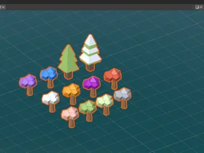 Ultimate Game Ready Environment Pack Low Poly  Low-poly 3D model