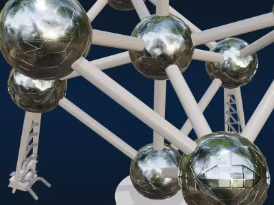 Atomium Building 3D model