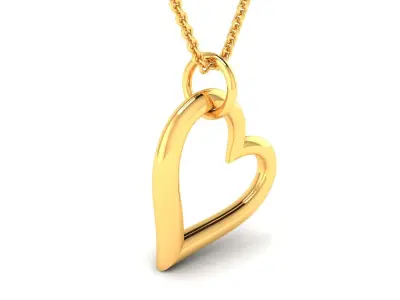 Solitaire Women Pendants 3dm STL OBJ FBX Render Details 3D print model 12
