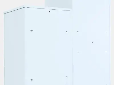 NORDLI Chest of 7 drawers 1 Low-poly 3D model
