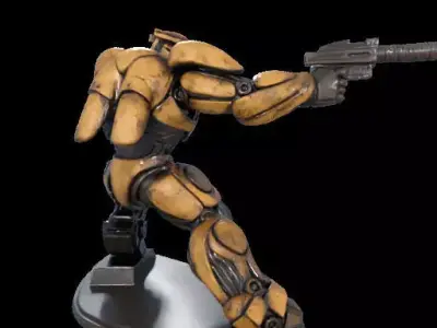 Bumblebee Transformer 3D print model