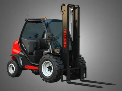 Manitou MC18-4 Forklift 3D model