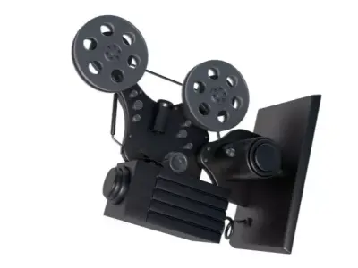Film Projector 3D model