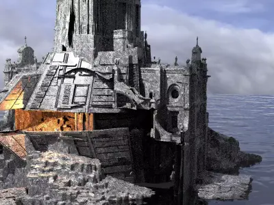 Boba Fett Assassin Base 3D 3D model