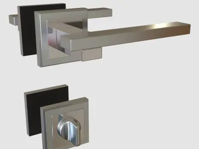 Door Handles for ArchViz Projects - Style MH38 3D model