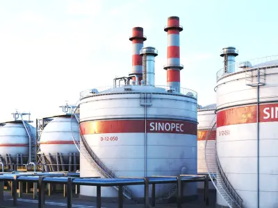  Detailed Oil Refinery Port 