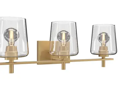 Calais Bath Vanity Wall Light P300362  3D model