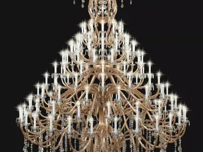 Chandelier Beby Italy 3D model
