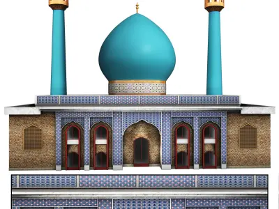 Mosque 3D model