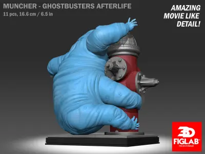 GHOSTBUSTERS AFTERLIFE MUNCHER 3D model