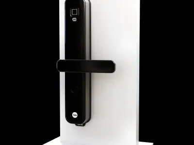 Large Digital Door Lock Low-poly 3D model YDM7220-B Low-poly 3D model