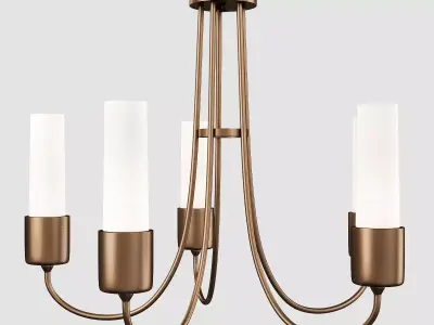 PORTICO OUTDOOR CHANDELIER Low-poly 3D model