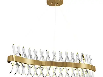Designer chandelier RECINTO by Romatti B 3D model