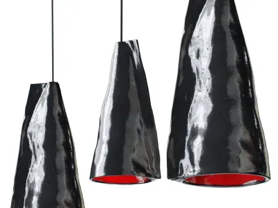 Tayga Design Crusta Pendant Lamp 3D model