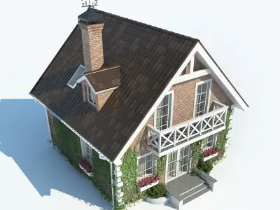 House brick 3D model