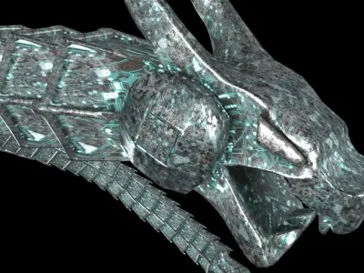 Concept Dragon 001 Free 3D model