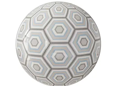Geometric Hexagon Tile Texture  Texture