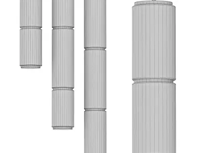 Lasvit Miles Pendant Lamp 3D model