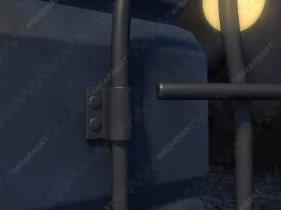 Nightmare Before Christmas Gate 3D model