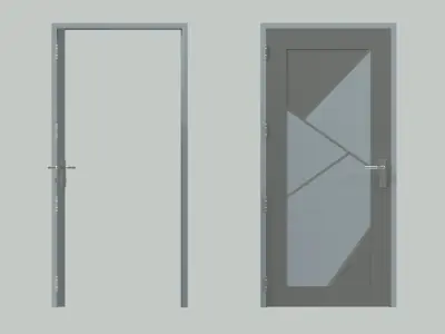 Door sets 14 3D model
