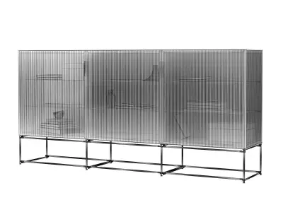 Canaletto 3 door Sideboard K6 3D model
