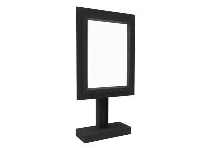 Street Billboard 3D model