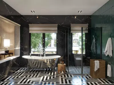 Bathroom Scene 3D model