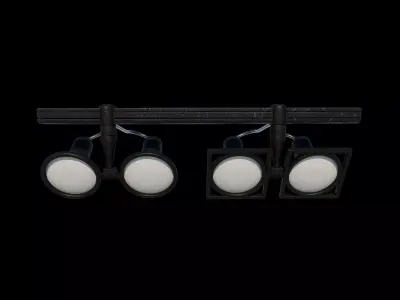LED Track Lights 3D model