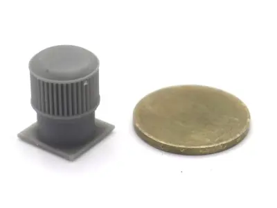 HO Roof ventilation 1 train model  3D print model