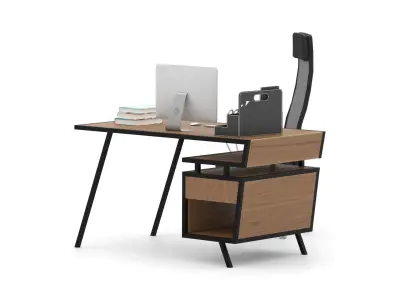 Office Desk 3D model