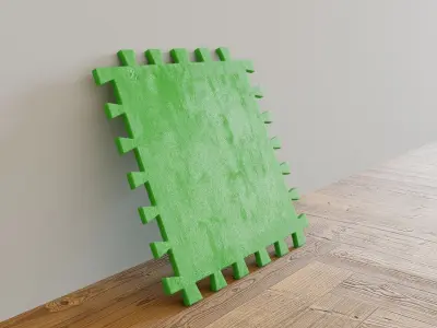 Floor Puzzle decoration 3D model