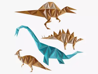 Paper ArtWork 28 3D model