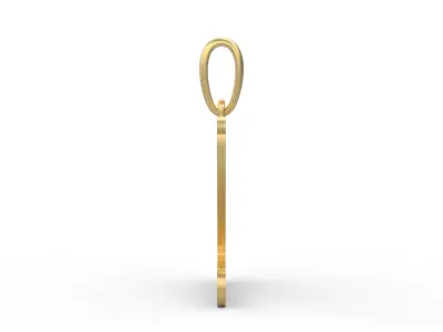 Initial Letters Pendant Sisyphus Light Z 3D print model