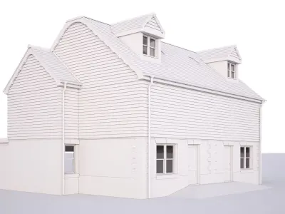 British House Chapel Road 3D model