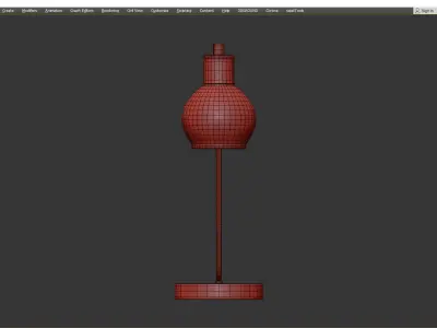  Carson Carrington Linkoping table lamp Low-poly 3D model